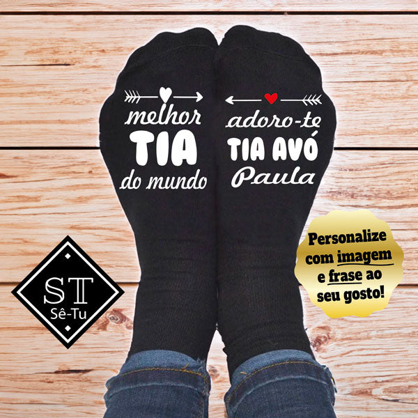 Meias A Melhor Tia do Mundo